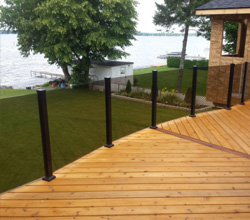 Century Railings – Tinted Glass Railing Panels