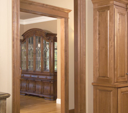 Ferche Millwork – Red Oak Crown and Door Trim
