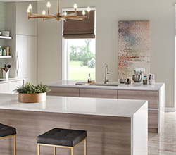 MSI Marbella White Quartz Kitchen Countertop