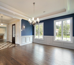 Menzner Hardwoods – Painted Wainscoting and Recessed Ceiling